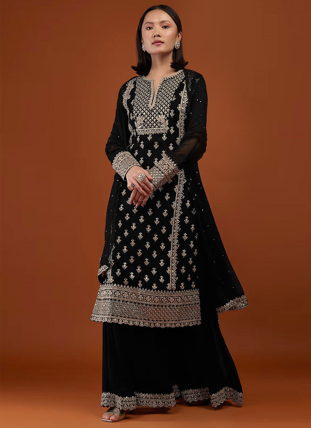 Georgette Salwar Suit - T997