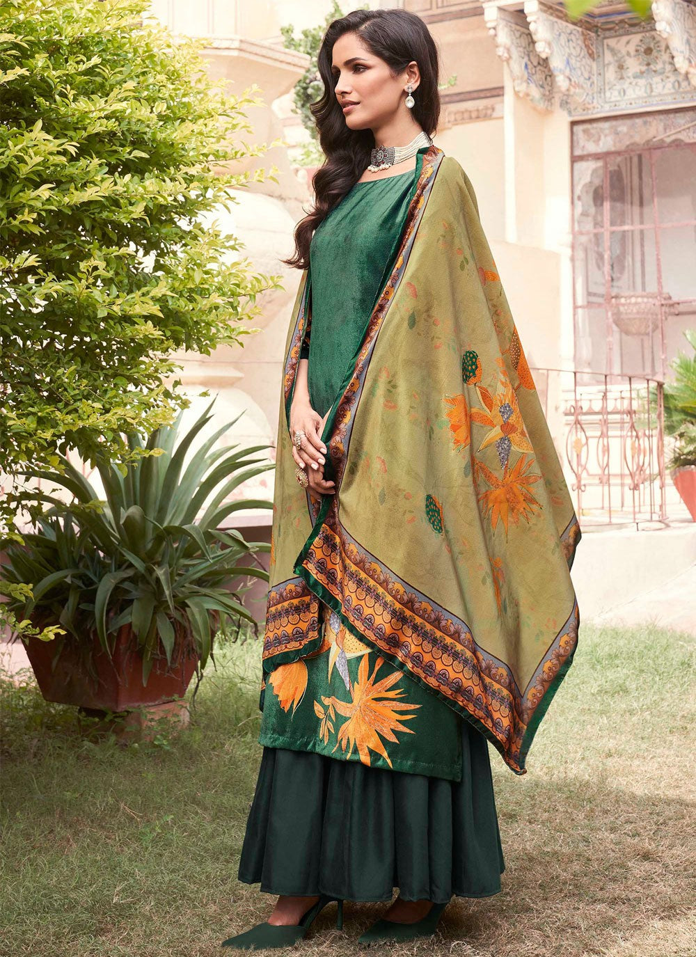 Velvet Salwar Suit - T1667