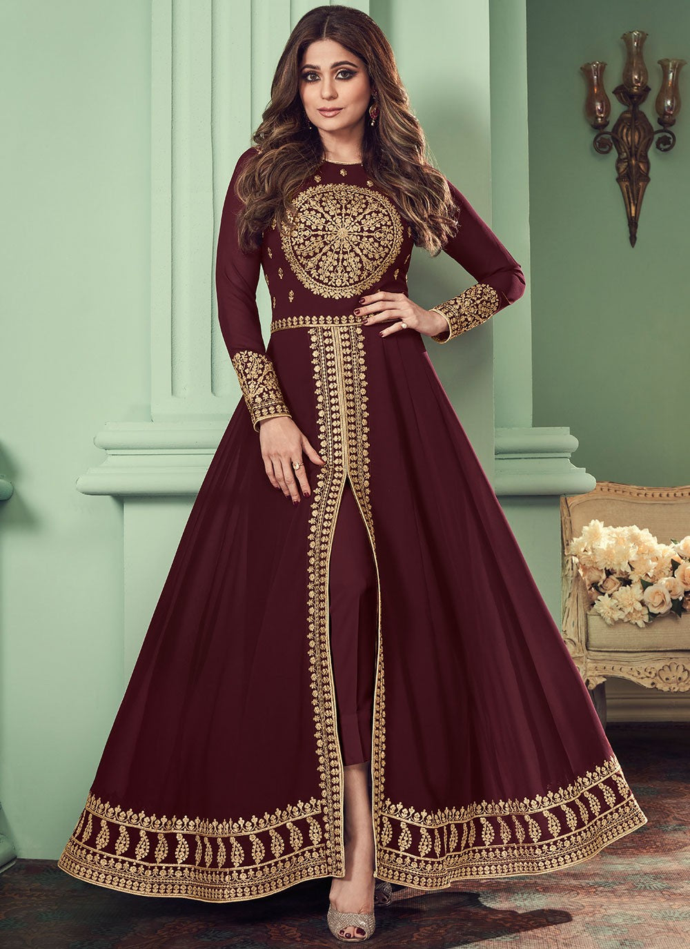 Georgette Bollywood Style - T222