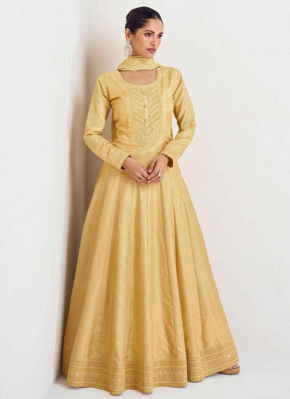 Silk Gown - G1537