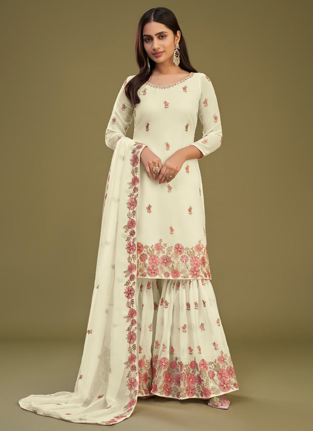 Georgette Salwar Suit - T1556