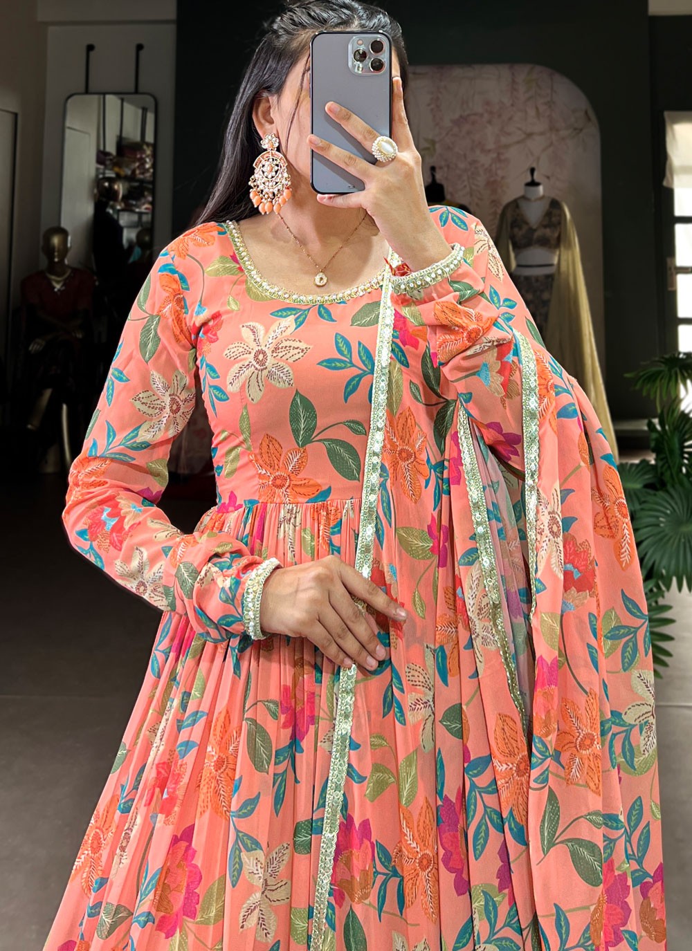 Georgette Ceremonial, Festival Gown G19873