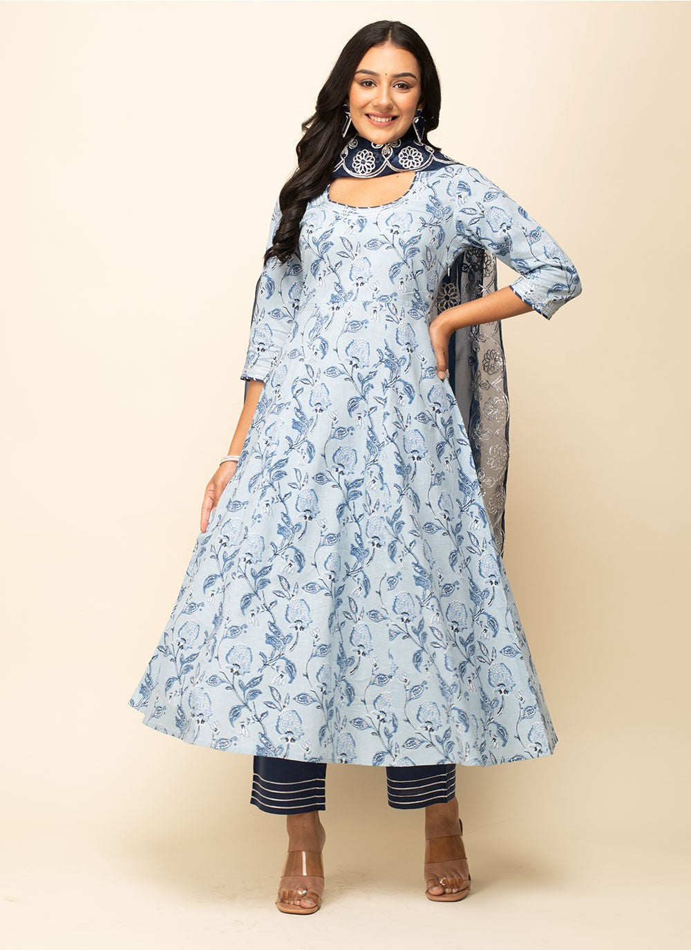 Cotton Salwar Suit - T1814