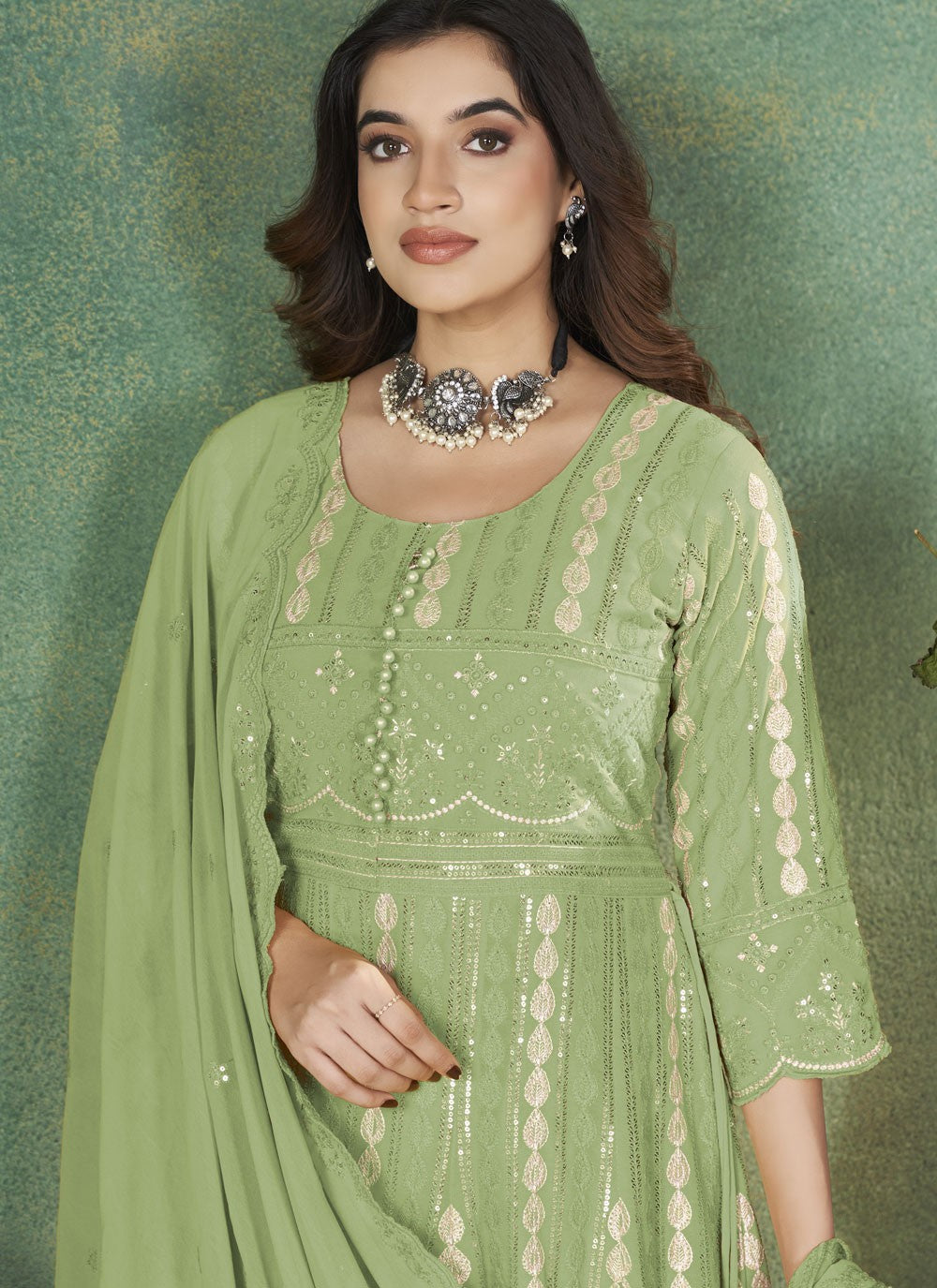 Georgette Salwar Suit - T3687