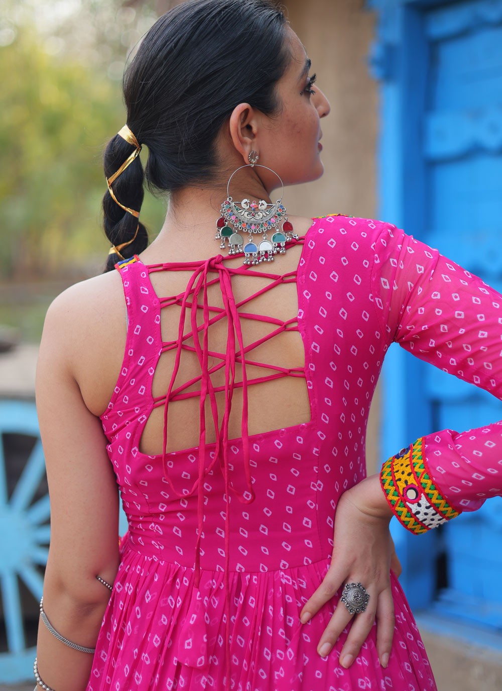 Faux Georgette Gown - G1495