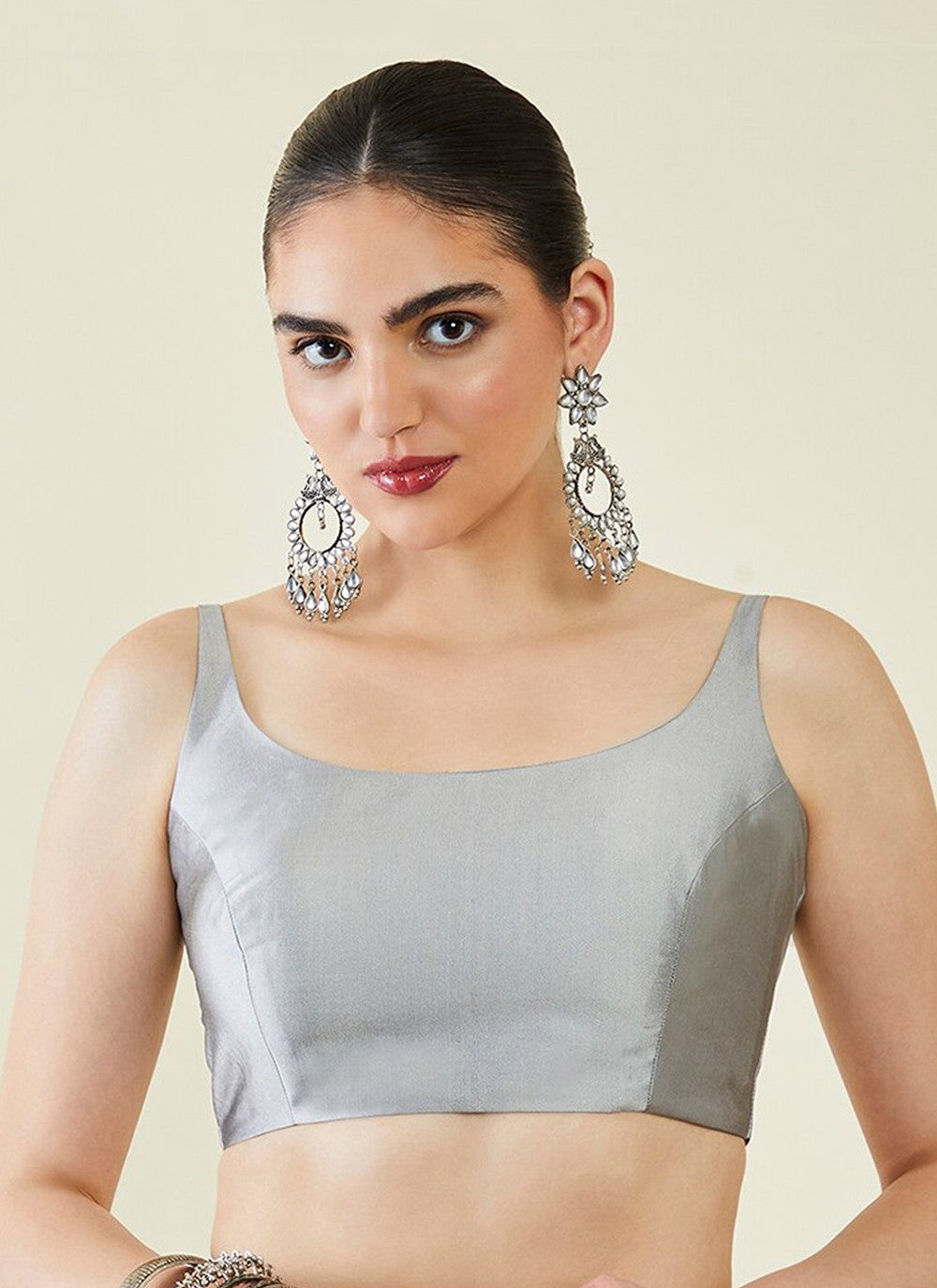 Gota Patti Organza Yellow Trendy Saree S14994