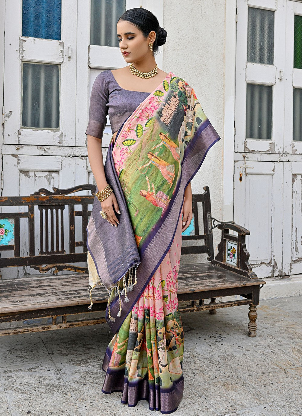 Saree Woven Banarasi Silk Saree - S6696