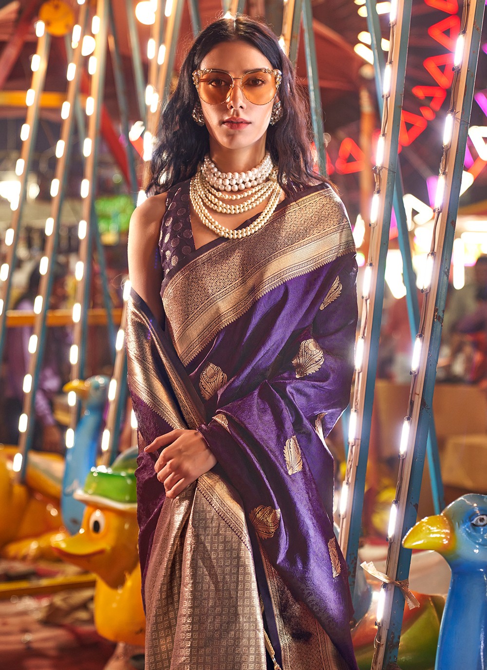 Trendy Weaving Zari Handloom Silk Saree - S5265
