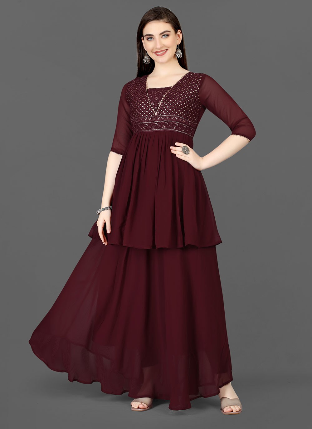 Georgette Gown - G1284