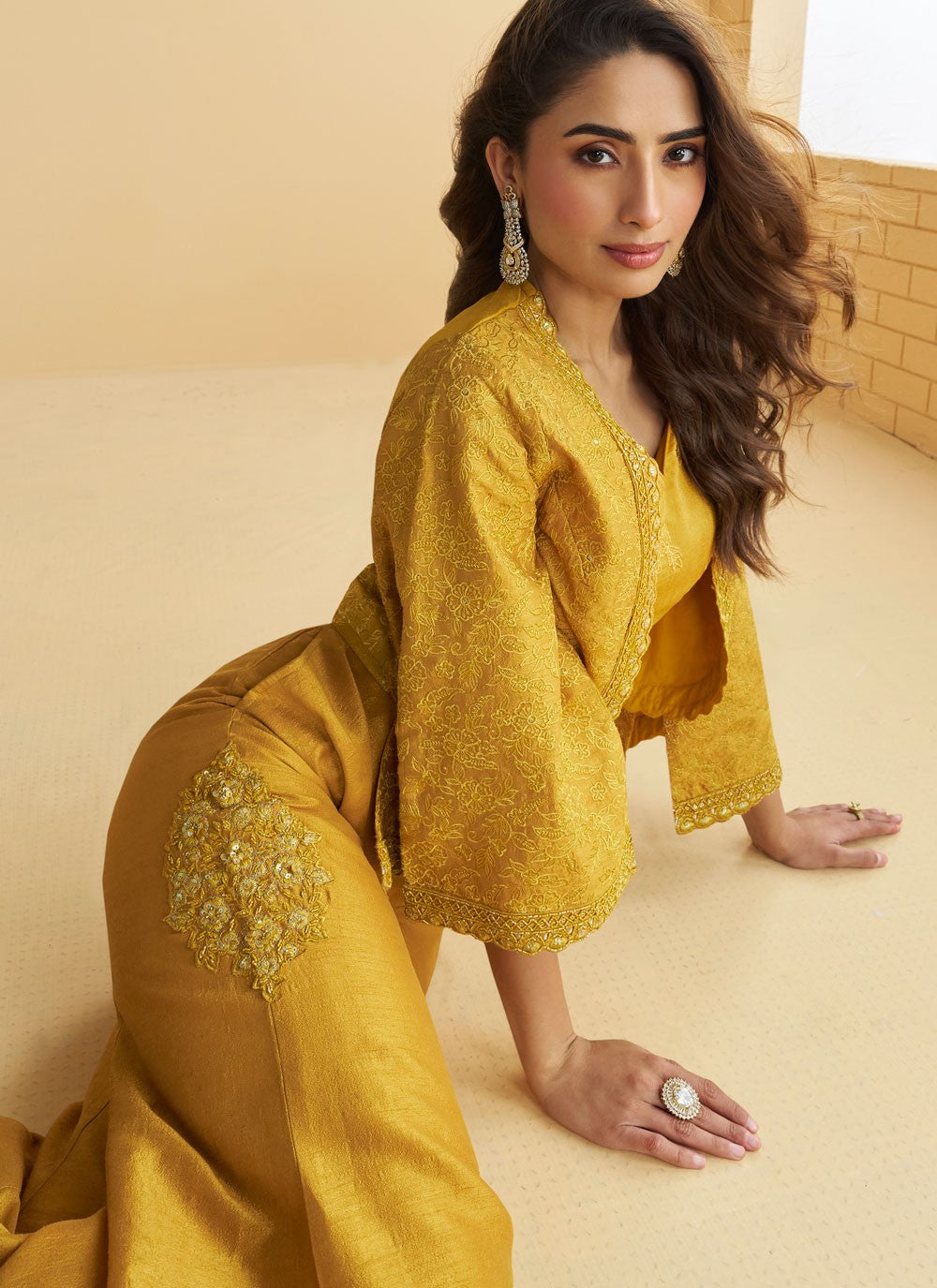 Salwar Suit Cord, Thread, Zari Gold T8228