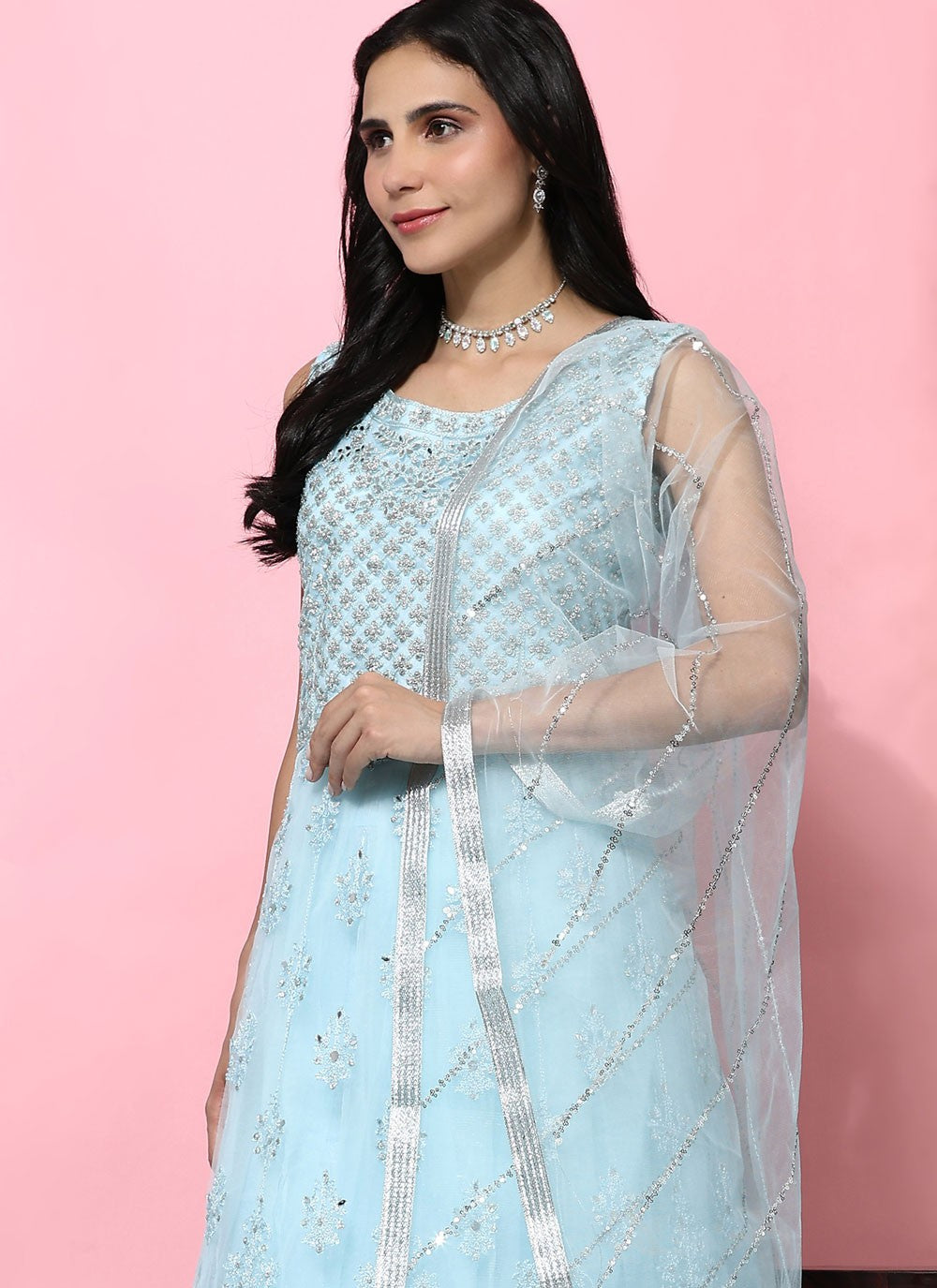Net Gown - G1434
