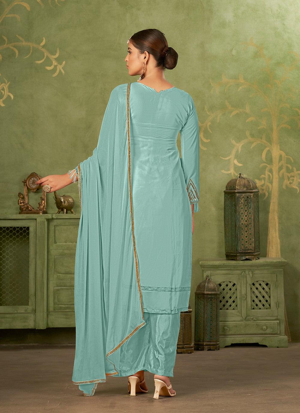 Georgette Salwar Suit - T2706