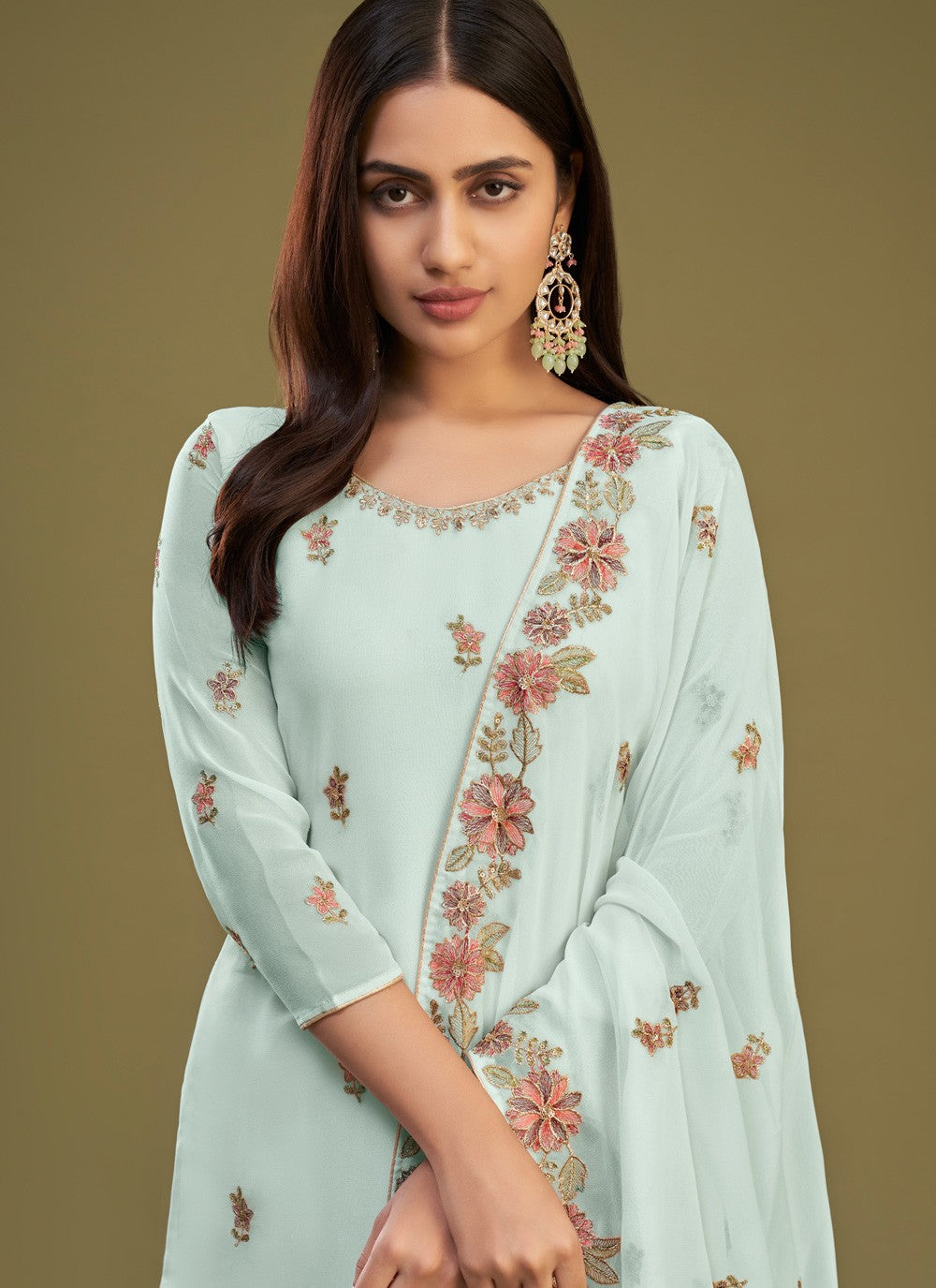 Georgette Salwar Suit - T1556