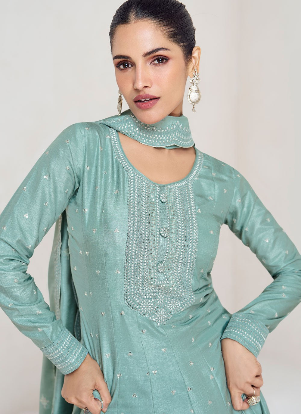 Silk Gown - G1537
