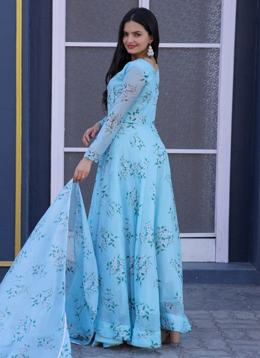 Silk Gown - G1134