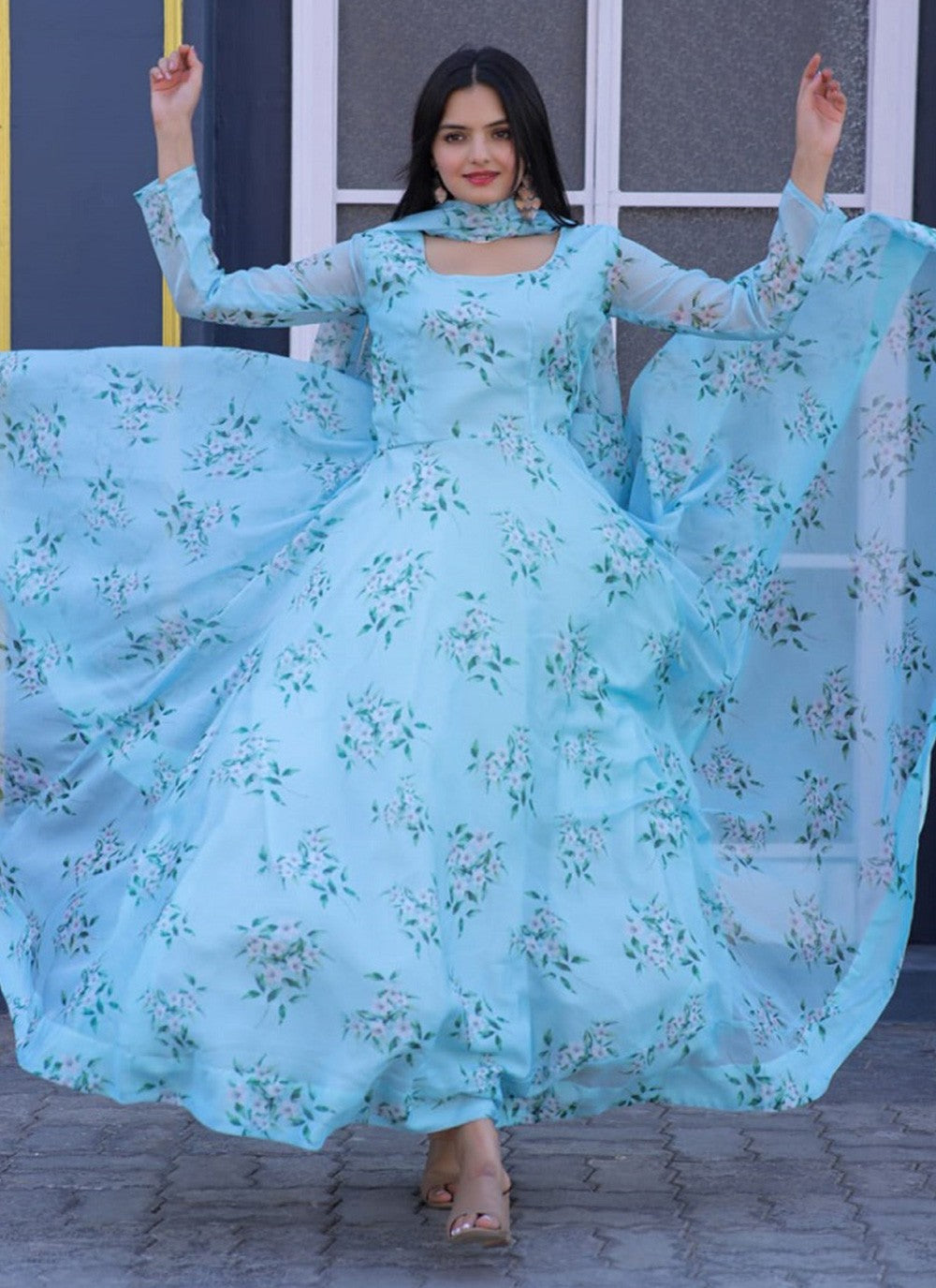 Silk Gown - G1134