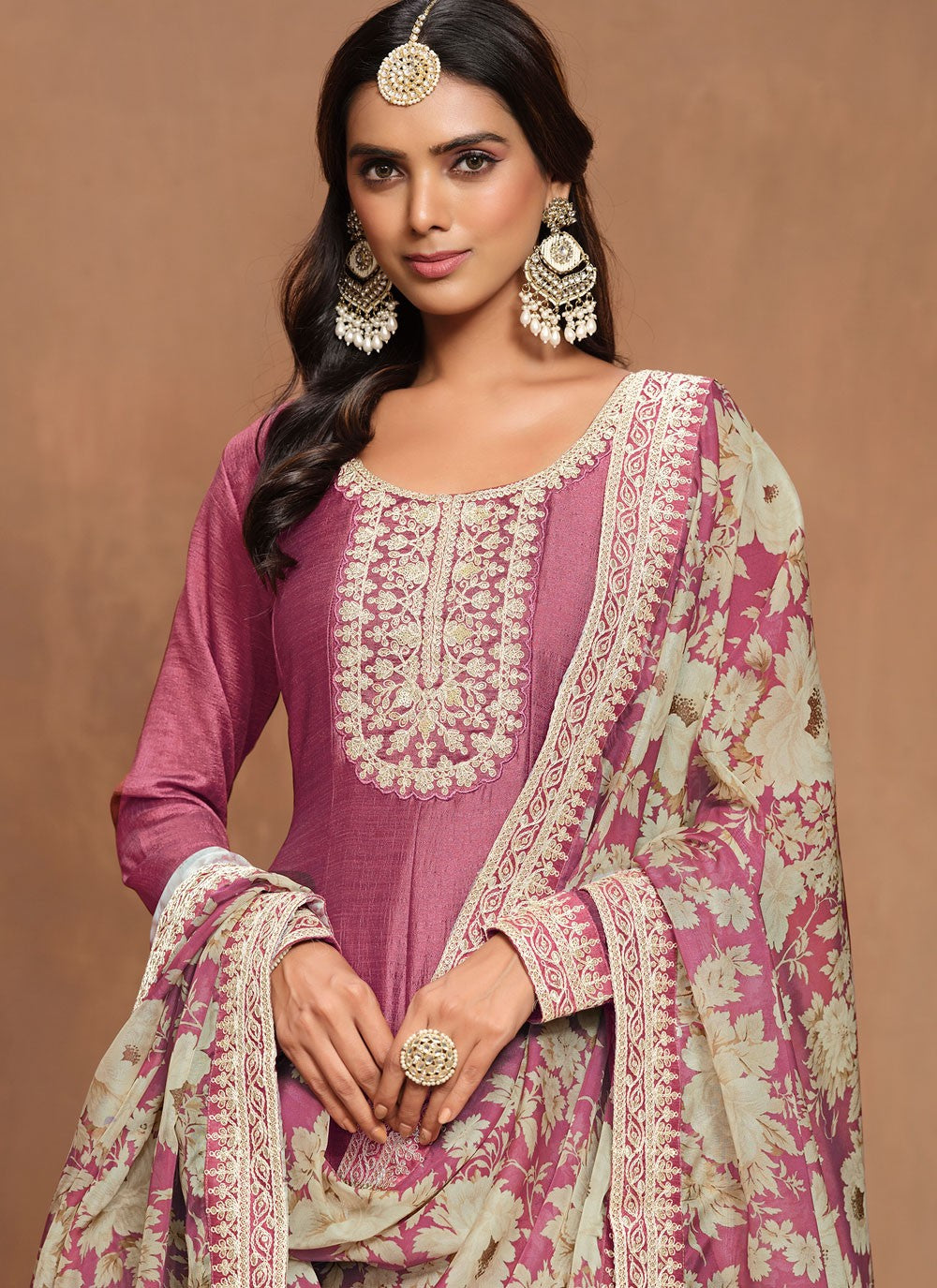 Art Silk Gown - G1582