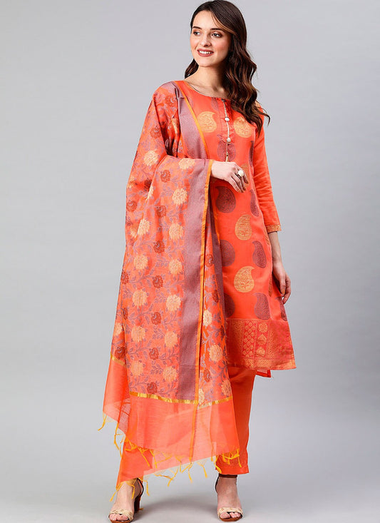 Banarasi Silk Salwar Suit - T177