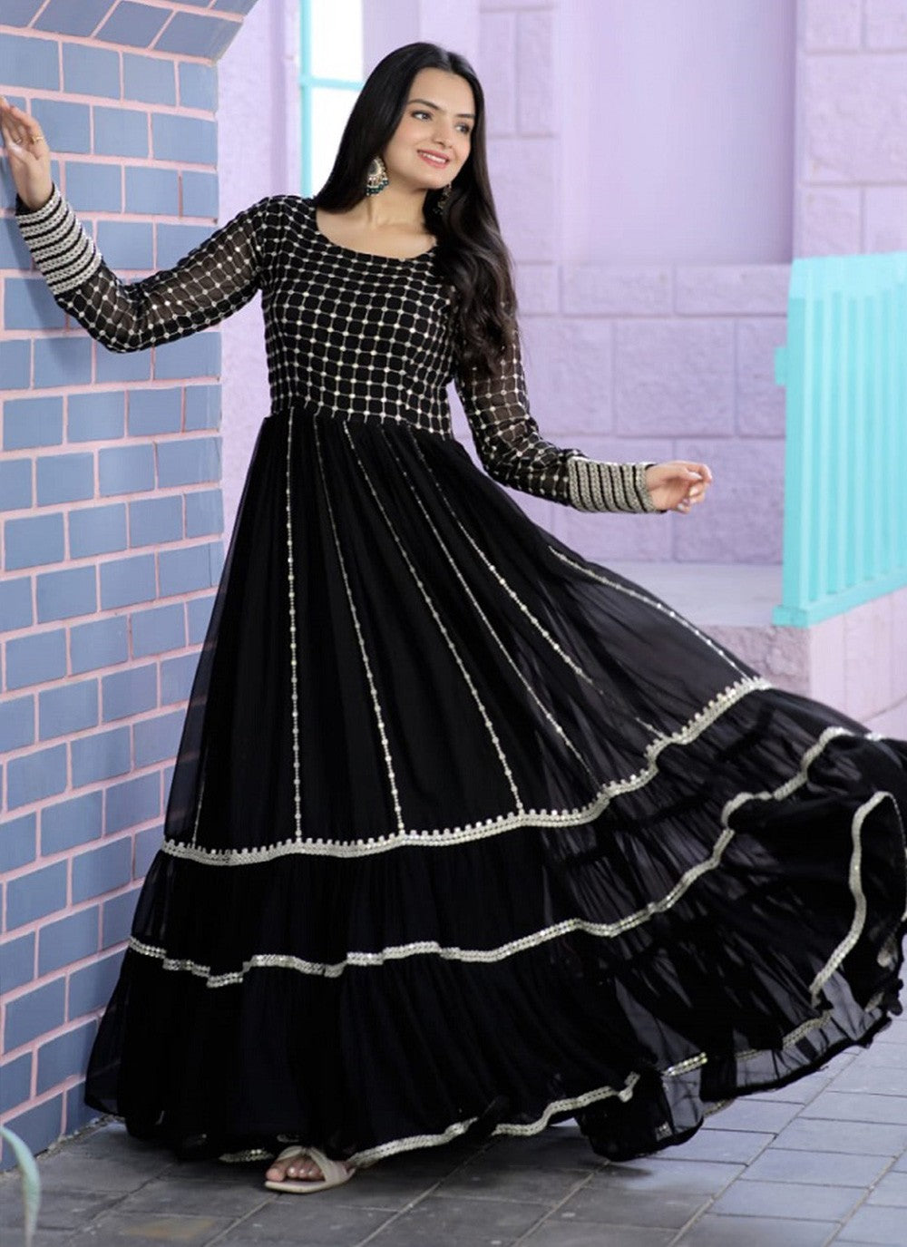 Georgette Gown - G1140