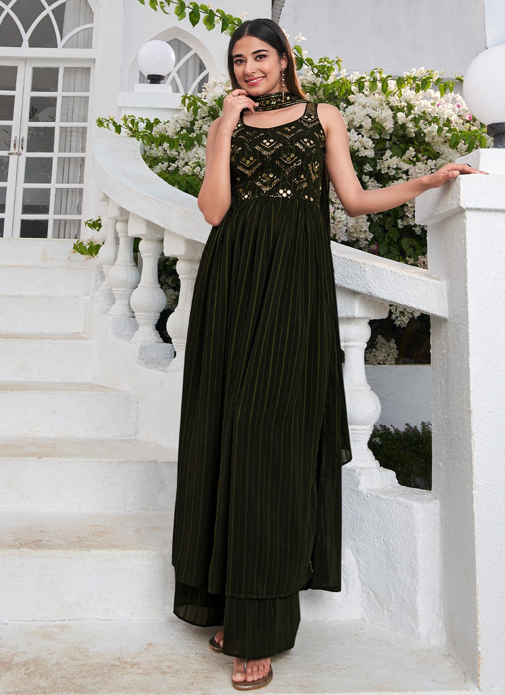 Georgette Salwar Suit - T1012
