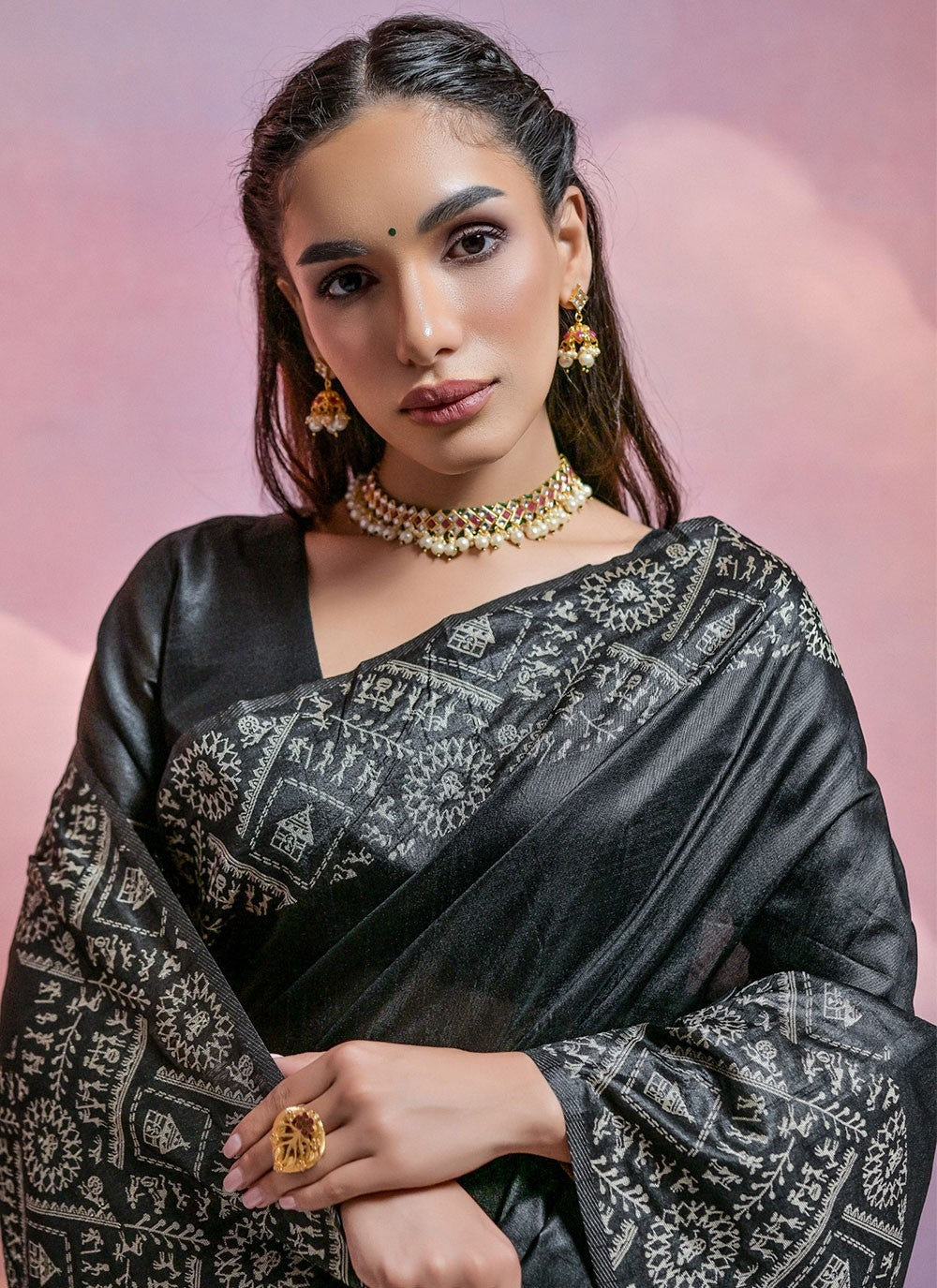 Classic Woven Handloom Silk Saree - S5715