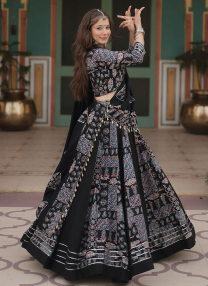 Lace Rayon Readymade Lehenga Choli - L2398