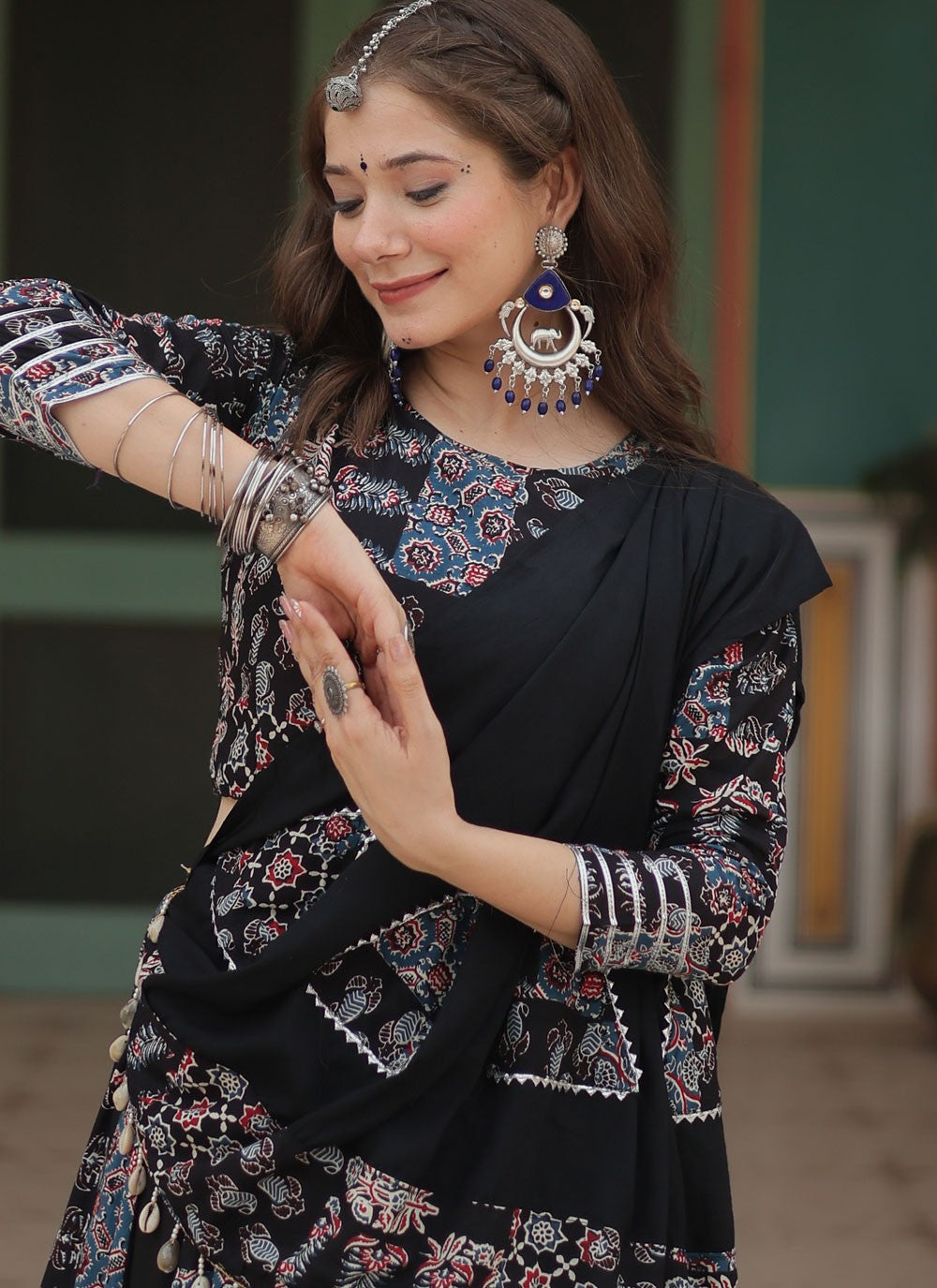 Lace Rayon Readymade Lehenga Choli - L2398