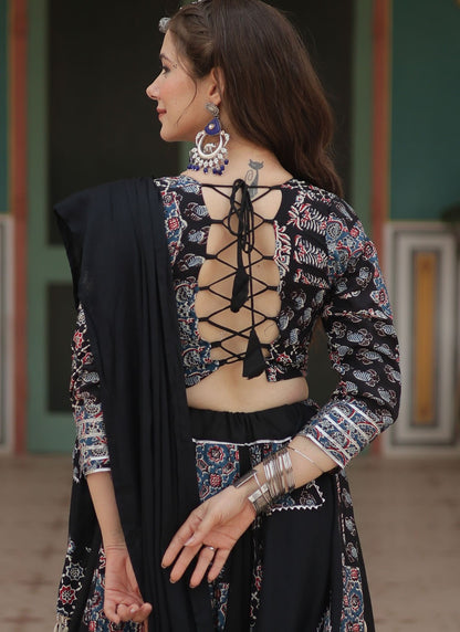 Lace Rayon Readymade Lehenga Choli - L2398