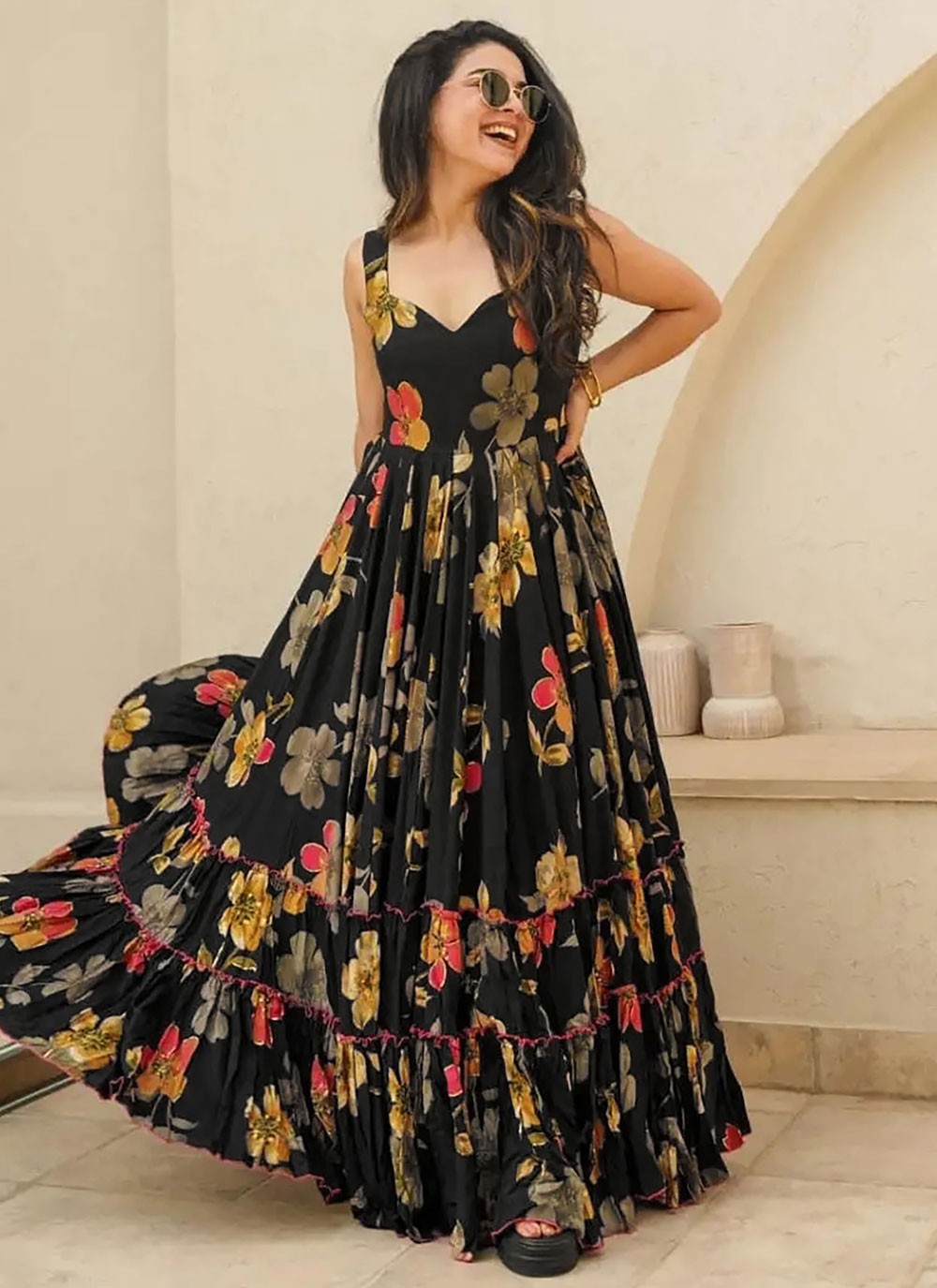 Rayon Gown - G1529