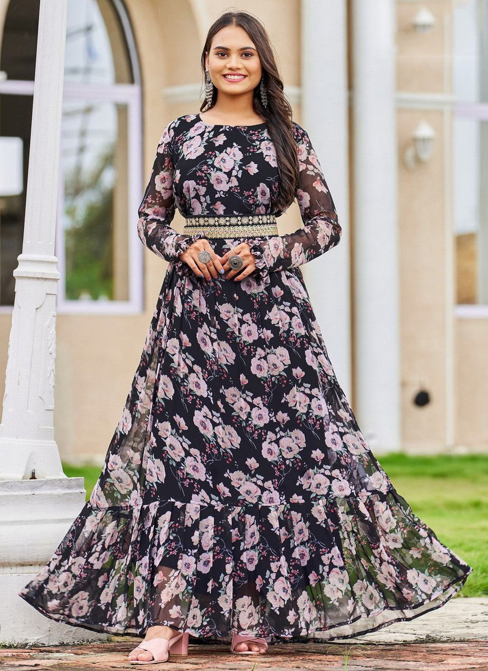 Georgette Gown - G1194
