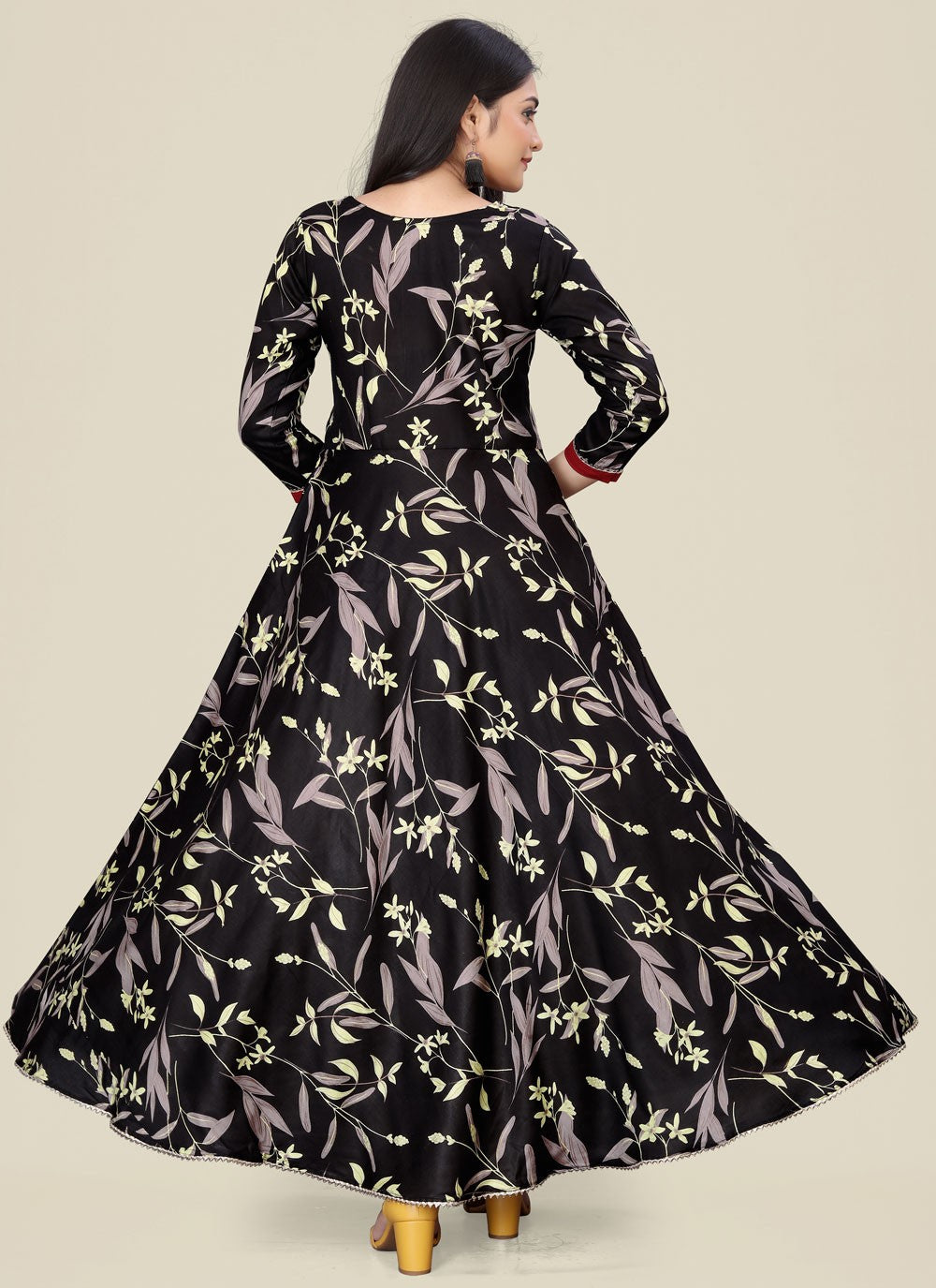 Rayon Gown - G1655