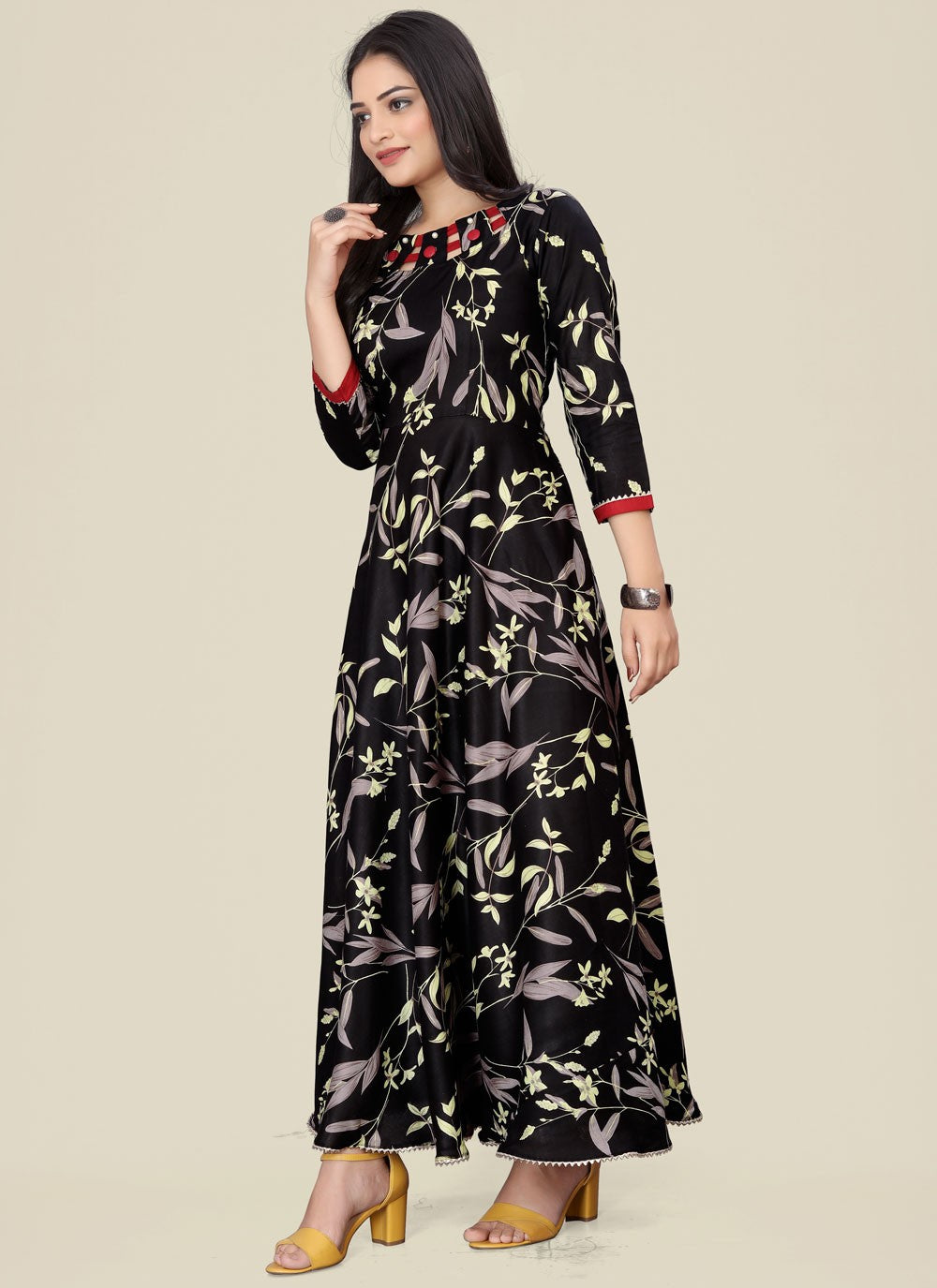 Rayon Gown - G1655