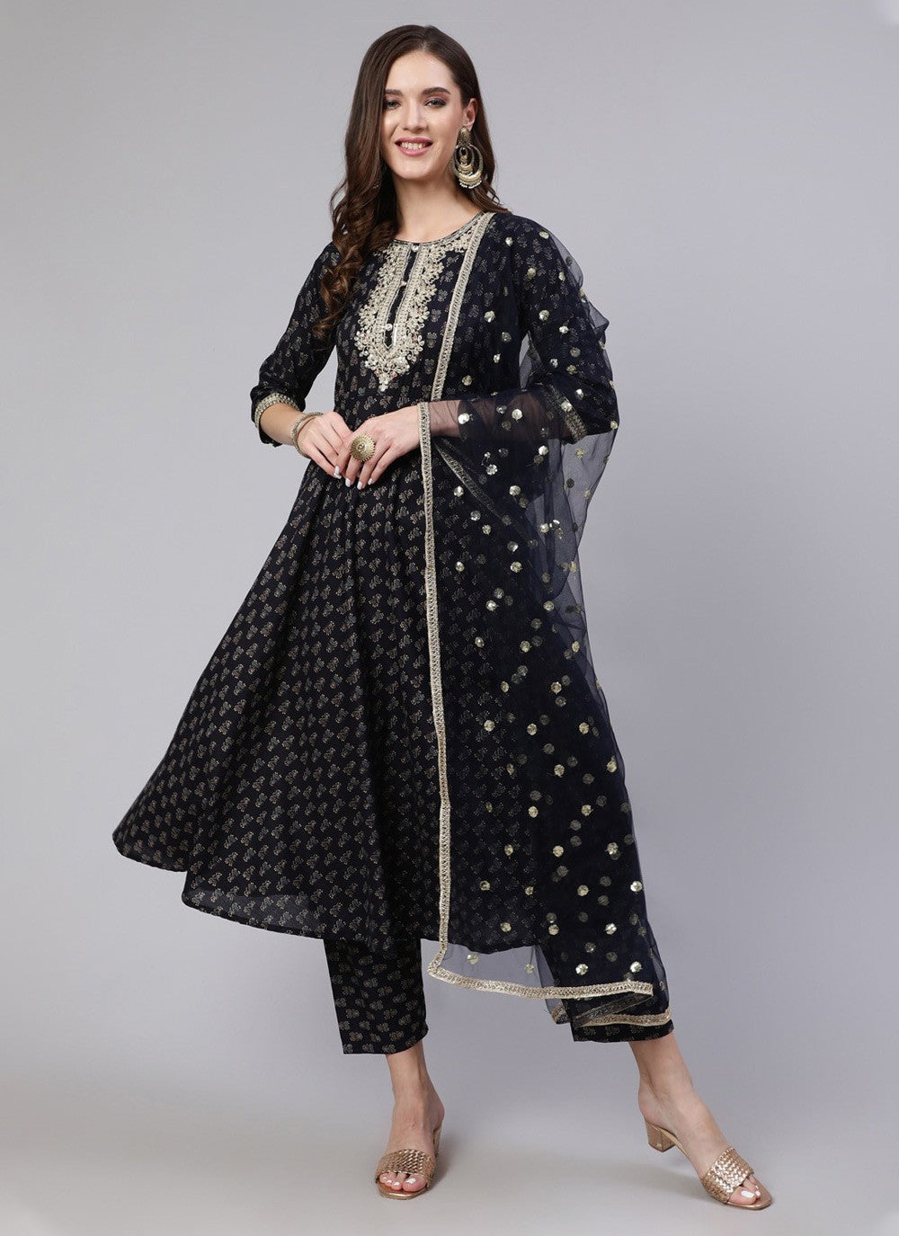 Cotton Salwar Suit - T1235
