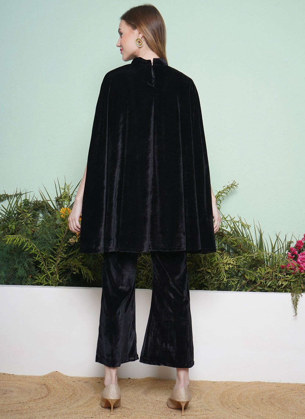 Embroidered Silk Gown - G1840