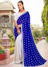 Blue, White