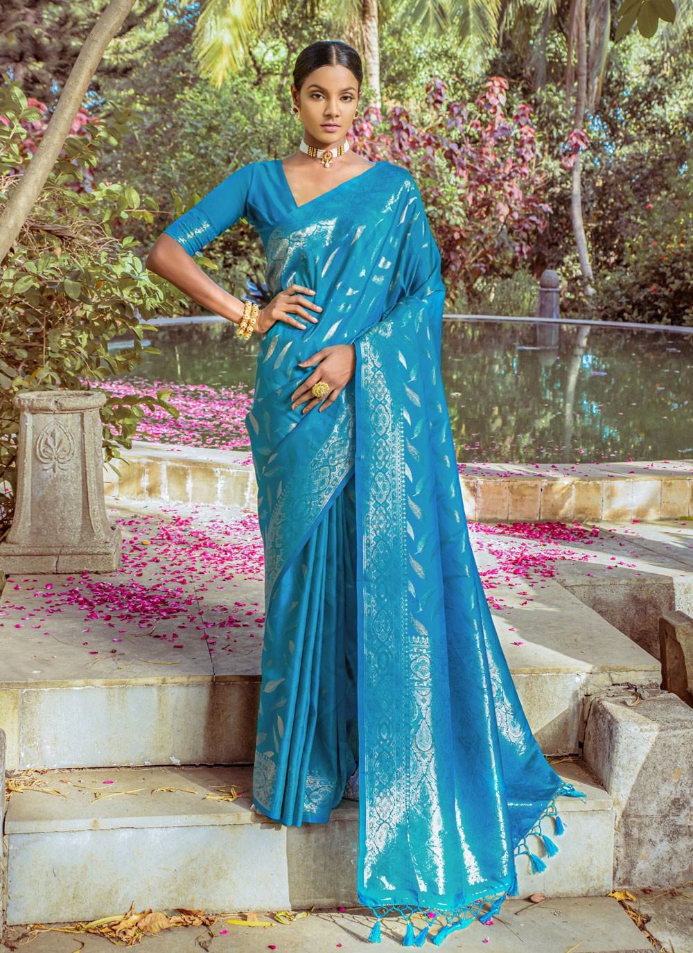 Classic Woven Silk Saree - S4010