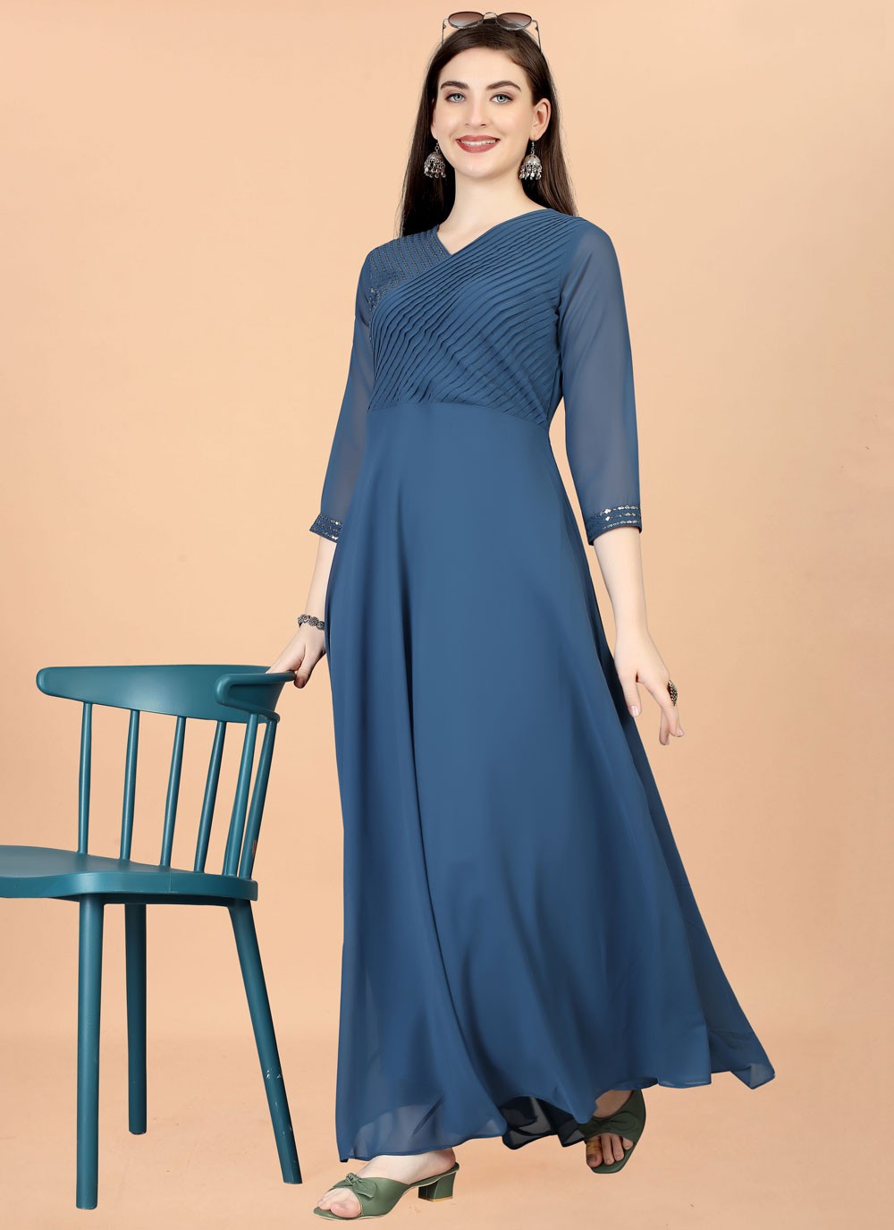 Georgette Gown - G1295