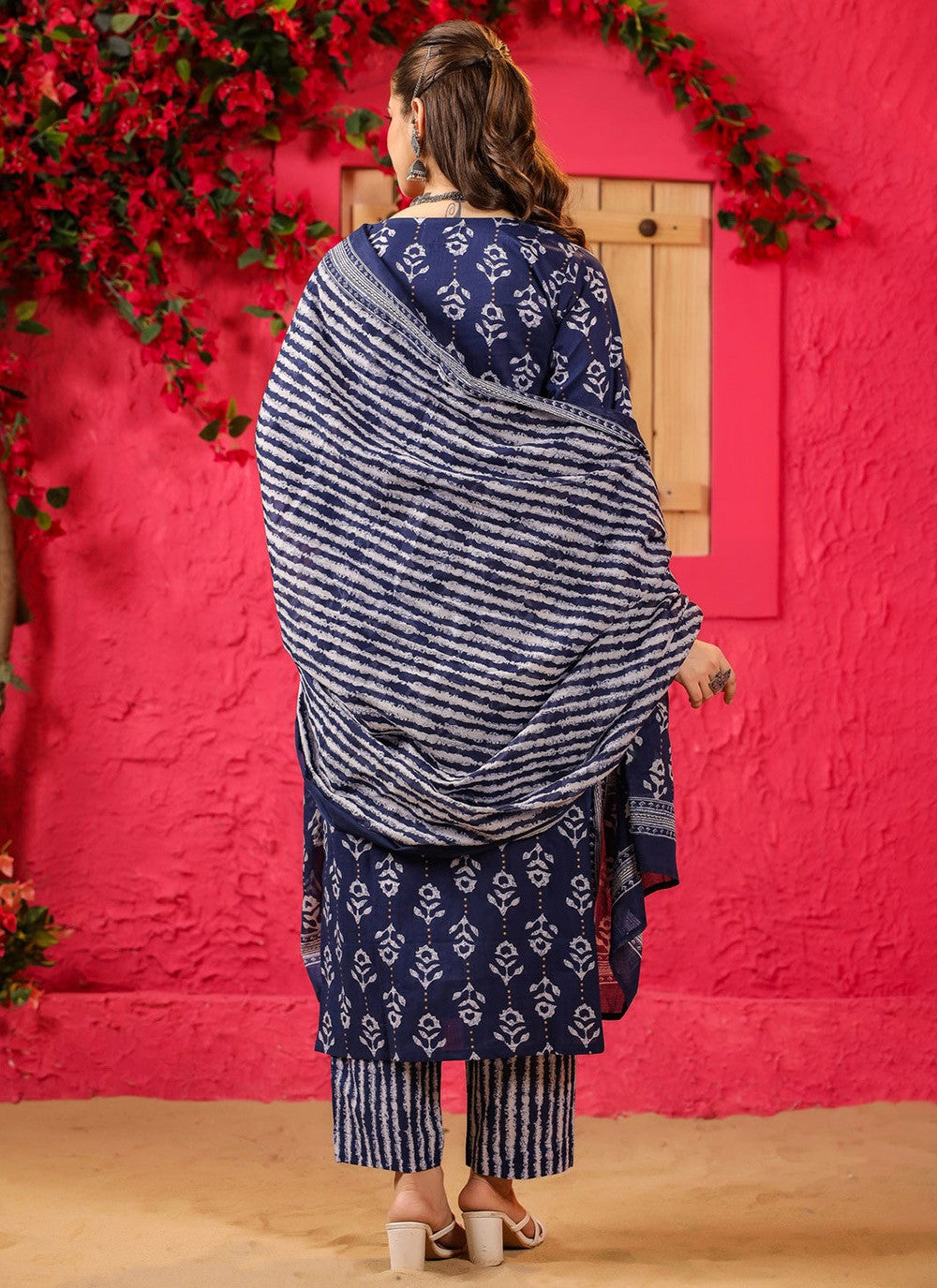 Archive Printed 316531 Blue T6755