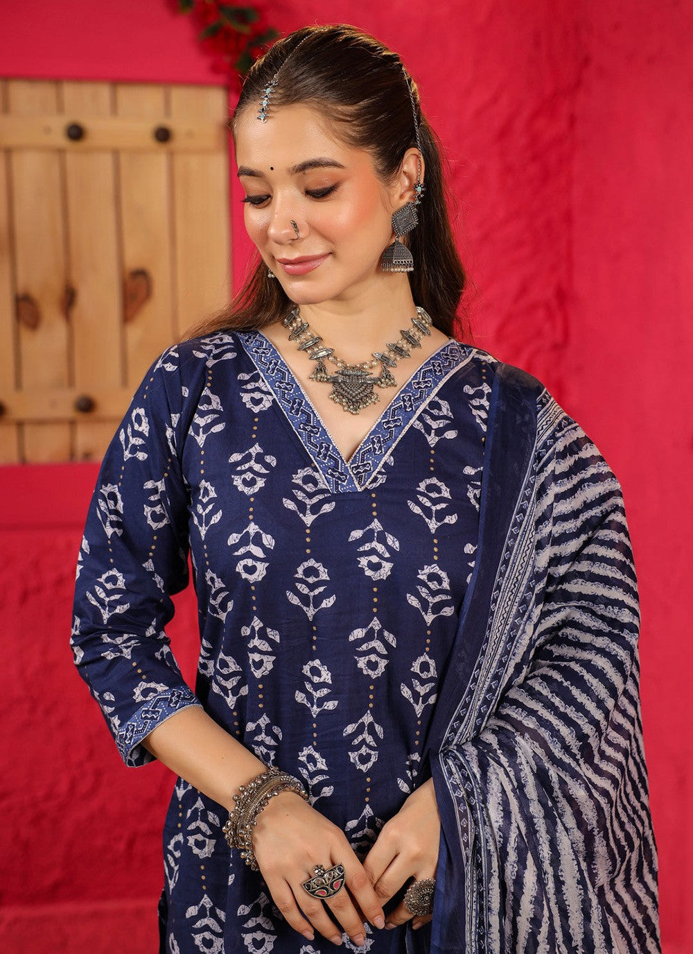 Archive Printed 316531 Blue T6755