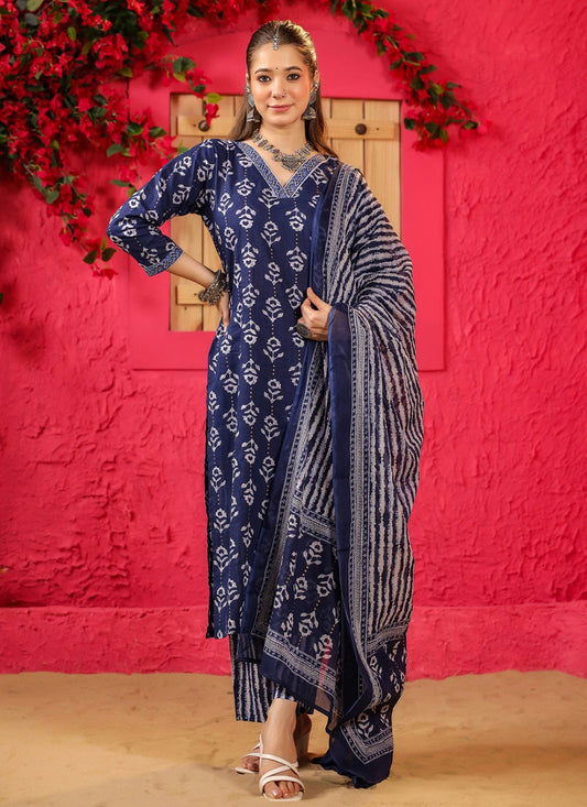 Archive Printed 316531 Blue T6755