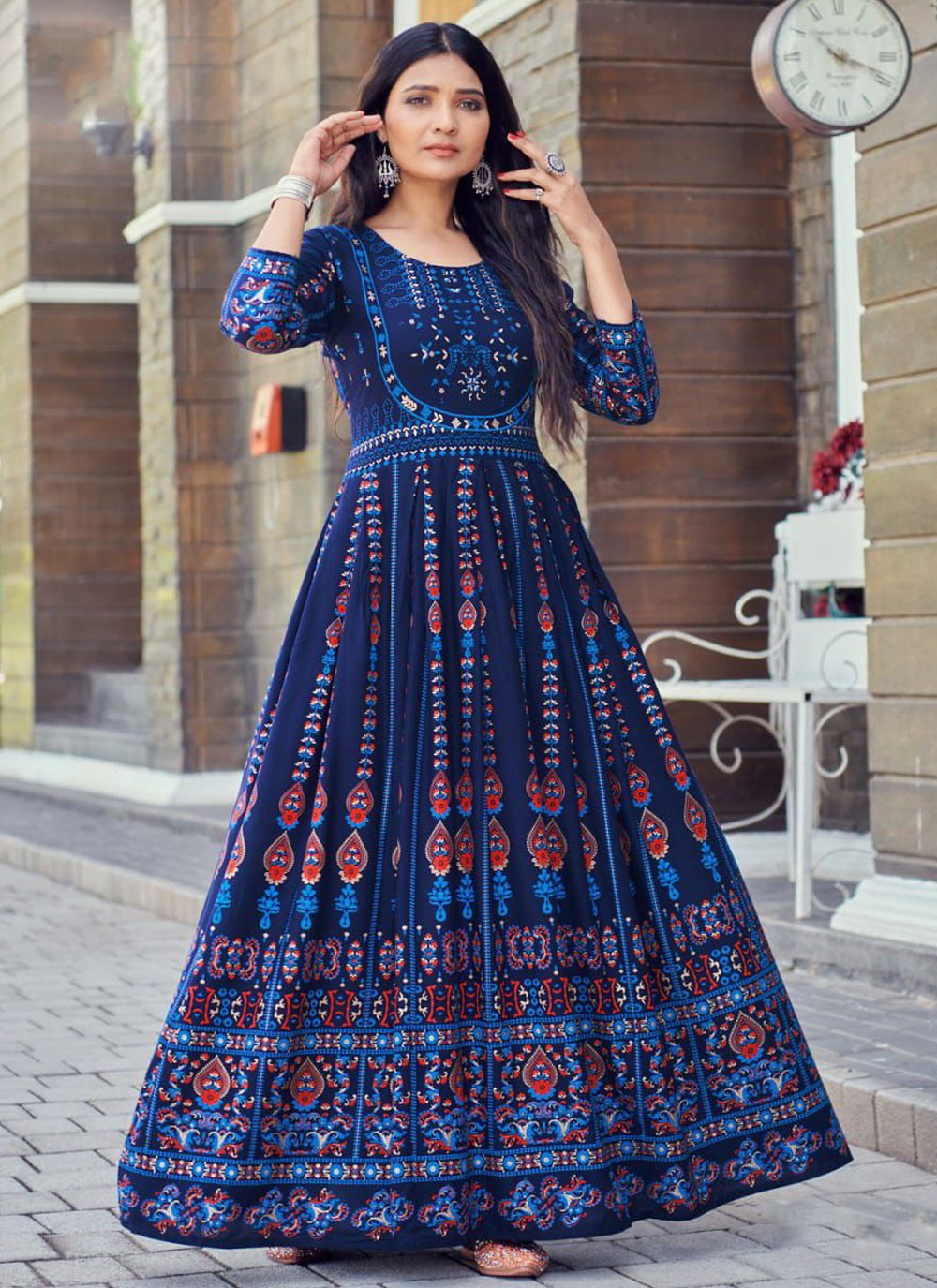 Rayon Gown - G1503