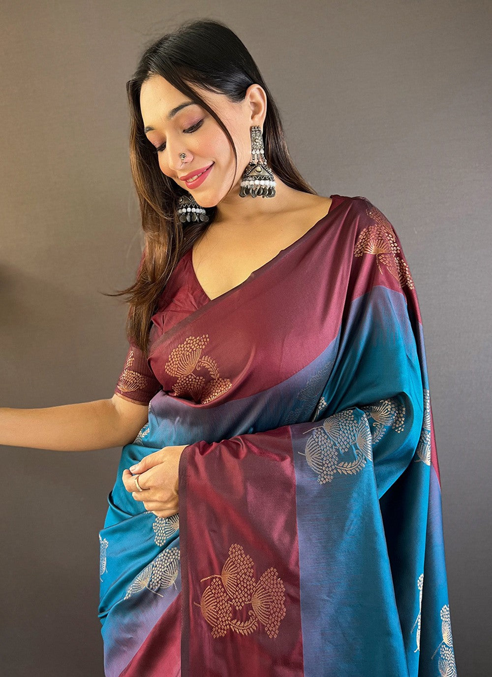 Traditional Woven Silk Saree - S7866