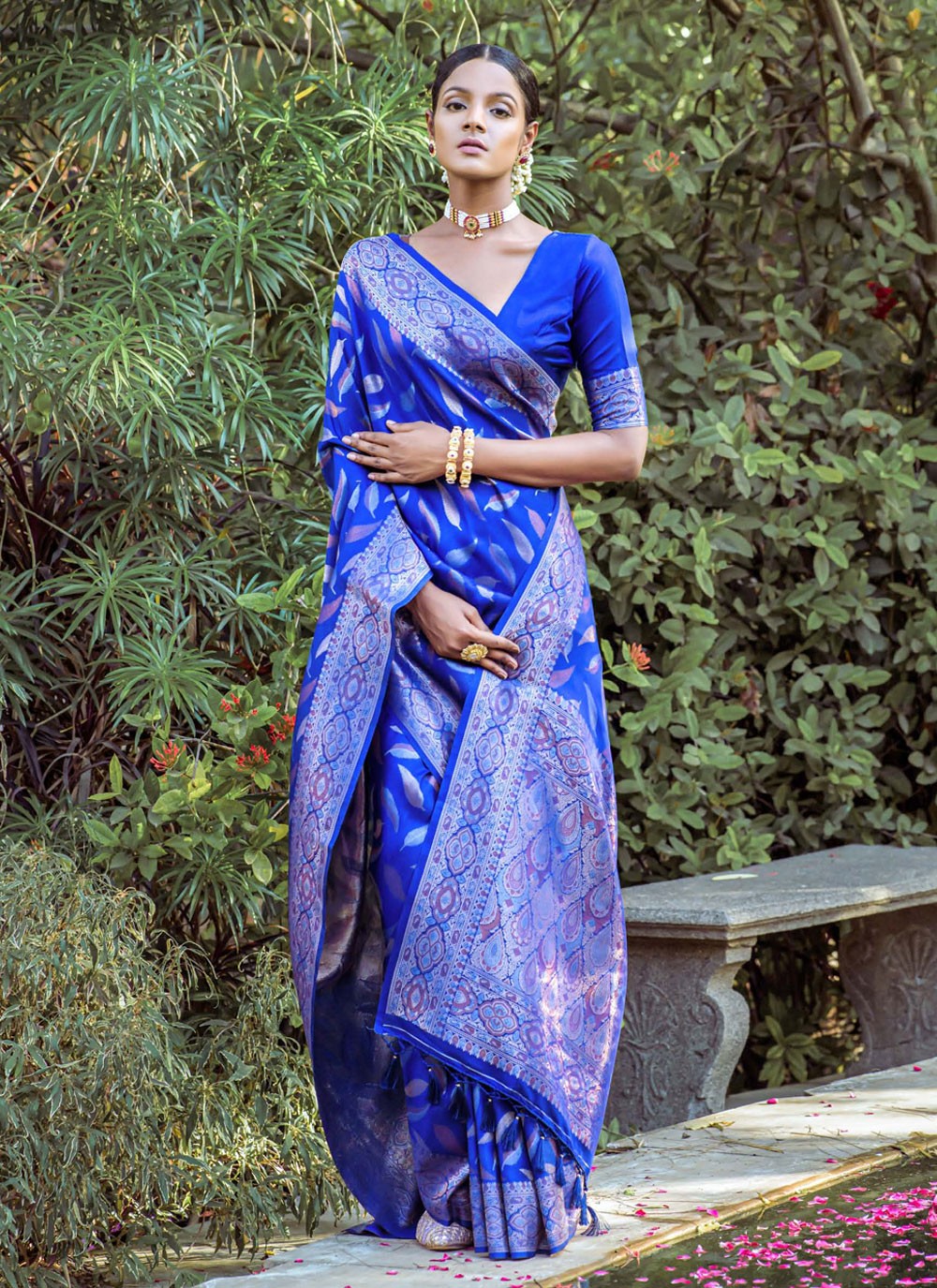 Classic Woven Silk Saree - S4010