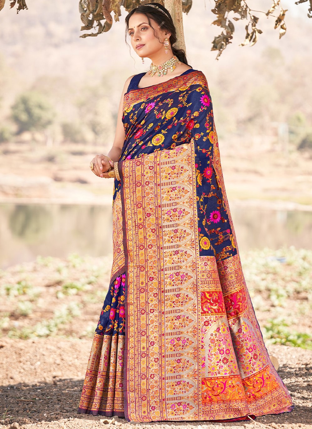 Saree Weaving Zari Silk Saree - S2710