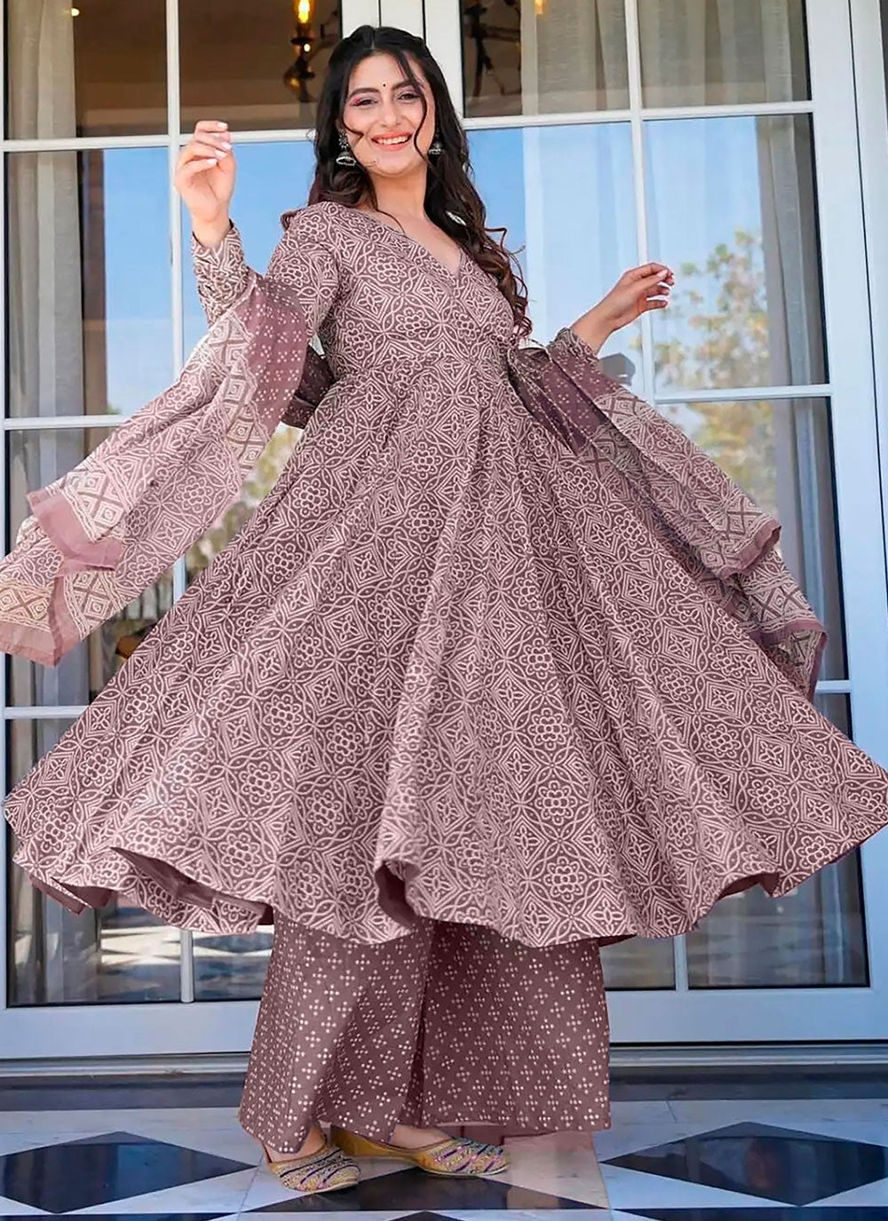 Muslin Salwar Suit - T3113