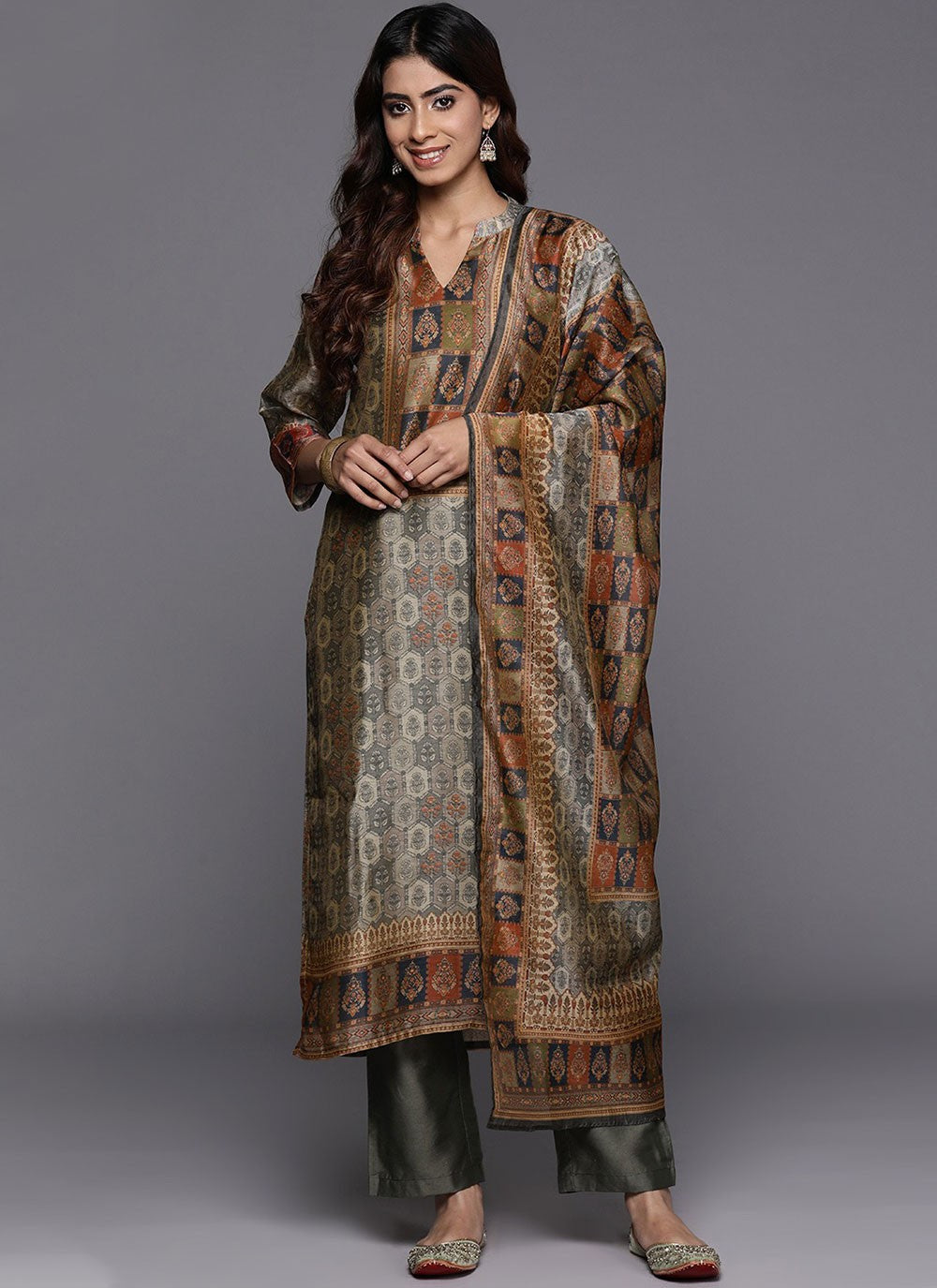 Cotton Salwar Suit - T1949