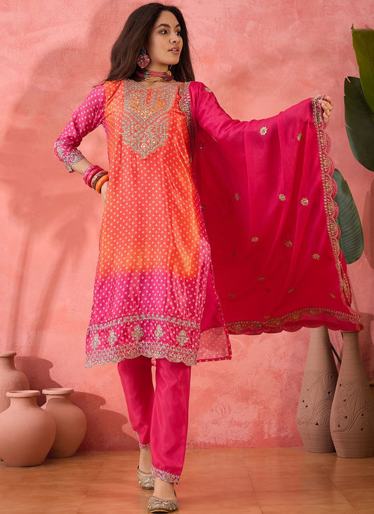 Archive Embroidered, Sequins, Zari 316810 Magenta T6837