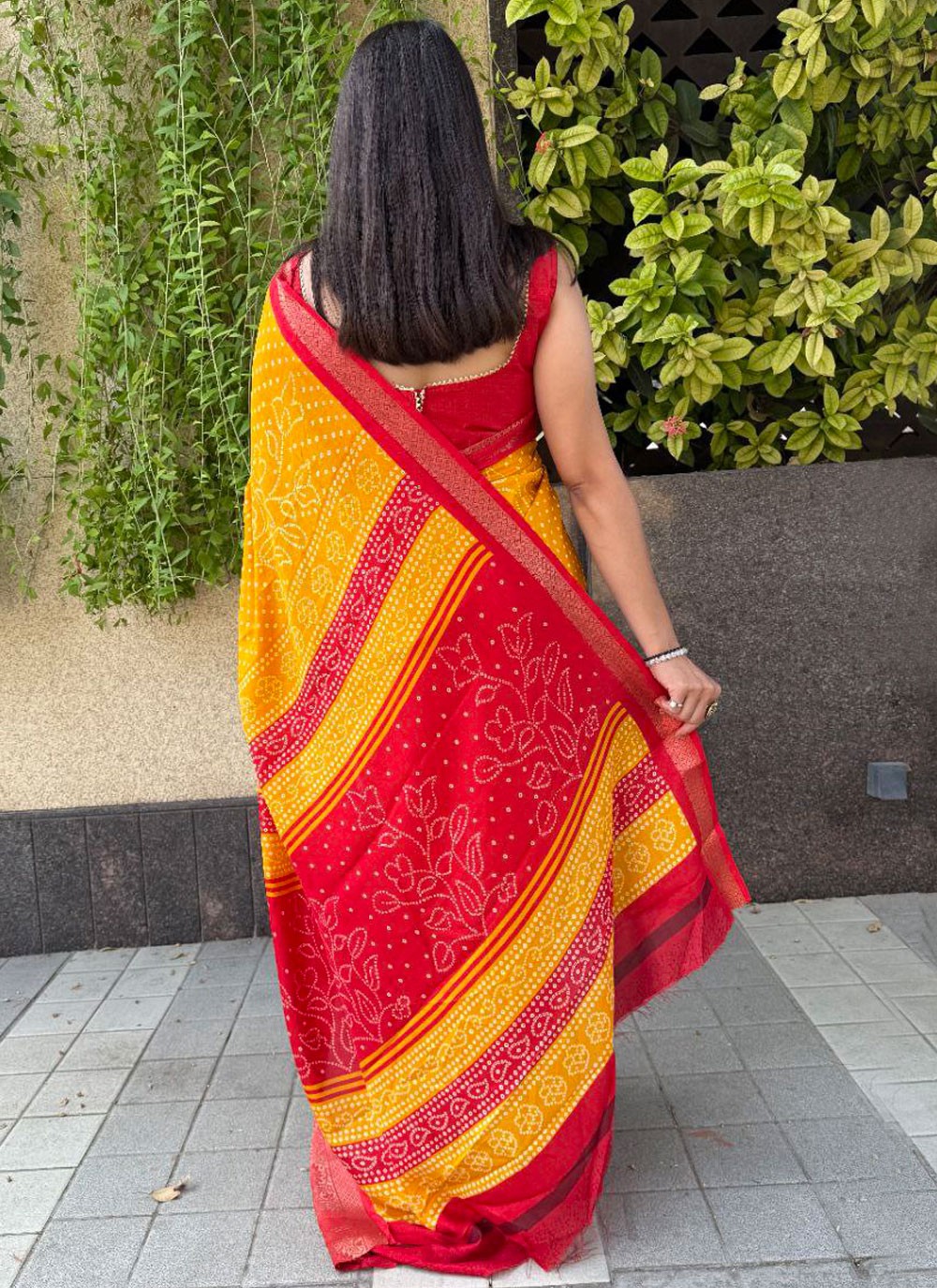Printed Crepe Silk Saree - S11727