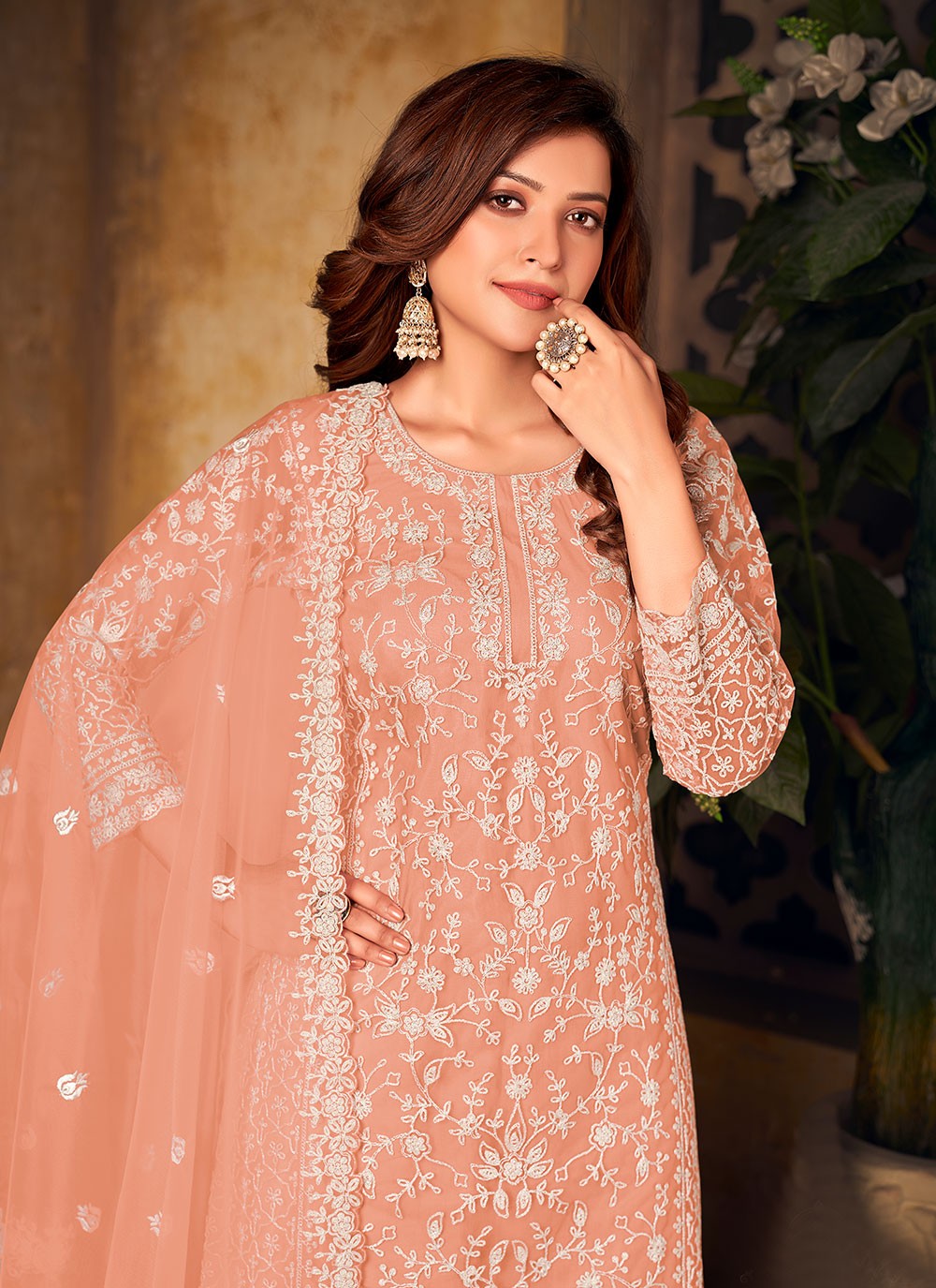 Net Palazzo Suit - T735