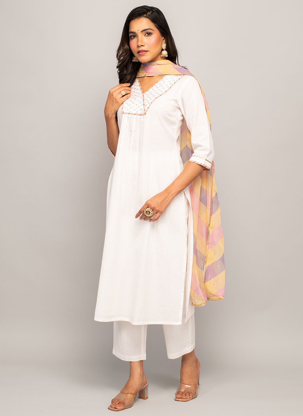 Cotton Salwar Suit - T1814
